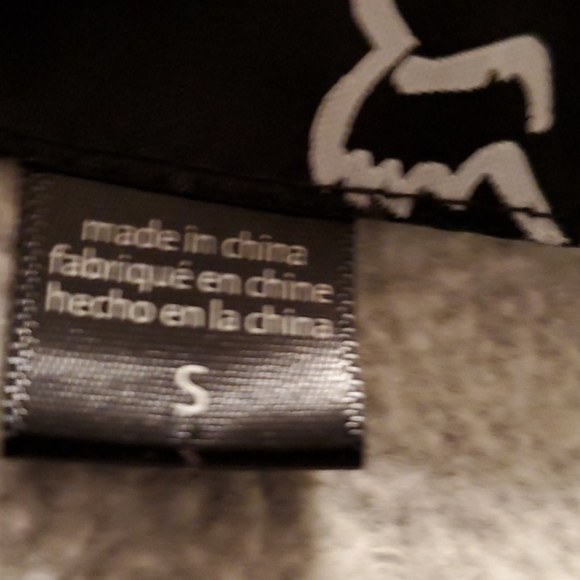 Like New Fox Womens Hoodie Sweatshirt Gray Full Zipper Small - Picture 7 of 7